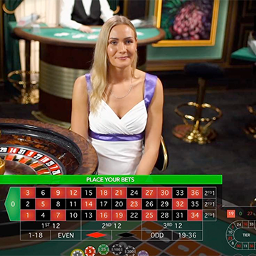 Live roulette