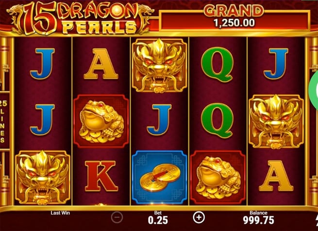 15 Dragon Pearls: Hold and Win				 Pokie