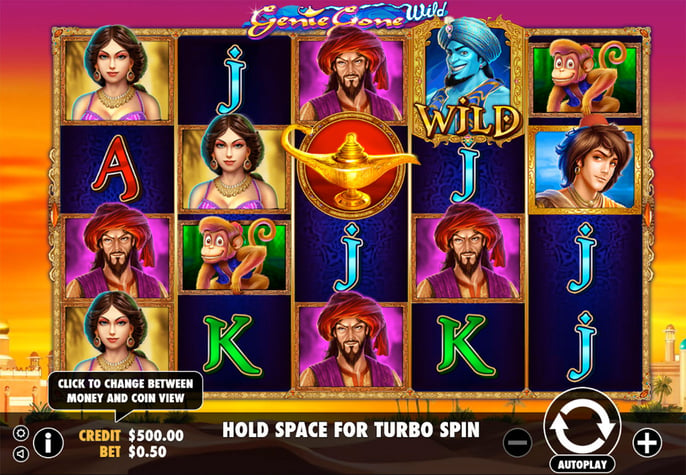 Genie Gone Wild				 Pokie