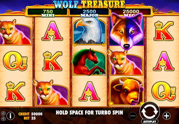 Wolf Treasure				 Pokie