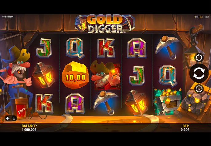 Gold Digger				 Pokie