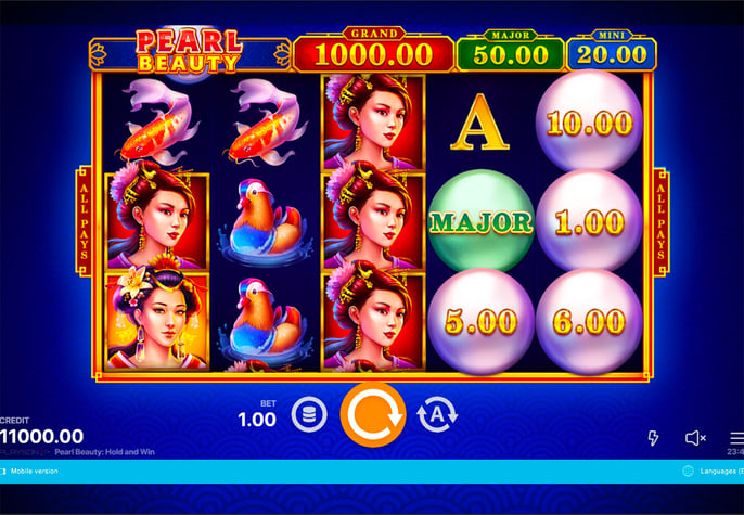 Pearl Beauty: Hold and Win				 Pokie