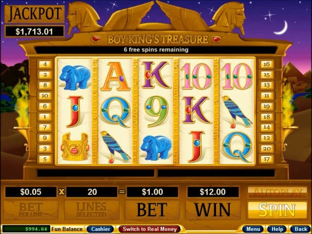 Boy King’s Treasure				 Pokie