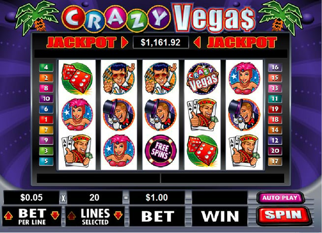 Crazy Vegas				 Pokie