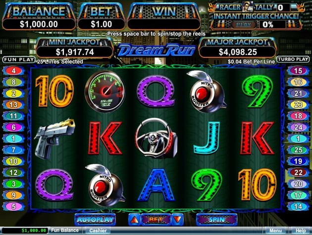 Dream Run				 Pokie