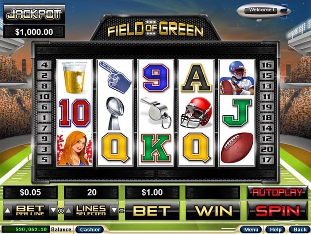 Field of Green				 Pokie