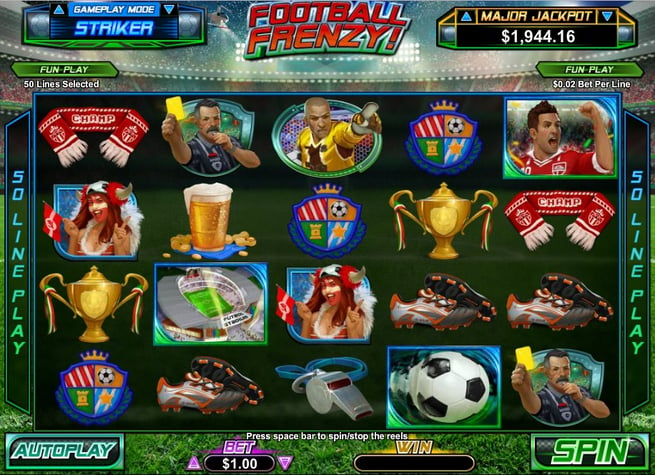 Football Frenzy				 Pokie