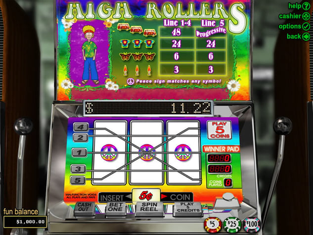 High Rollers				 Pokie