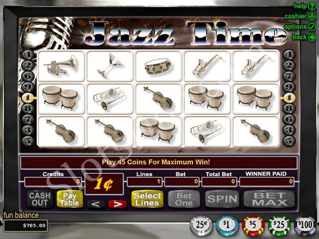 Jazz Time				 Pokie