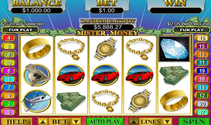 Mister Money				 Pokie