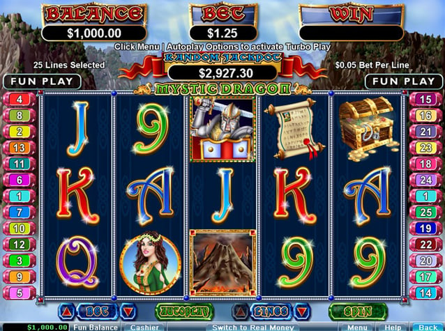 Mystic Dragon				 Pokie