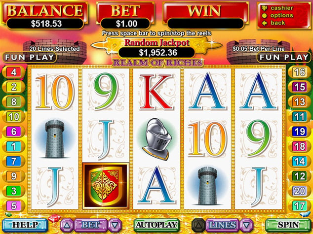 Realm of Riches				 Pokie